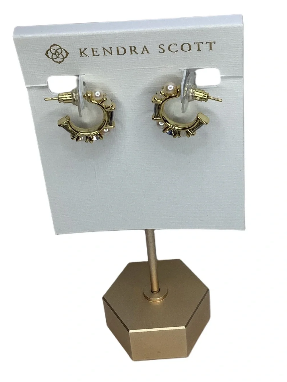 Kendra Scott Madelyn Huggie Earrings New